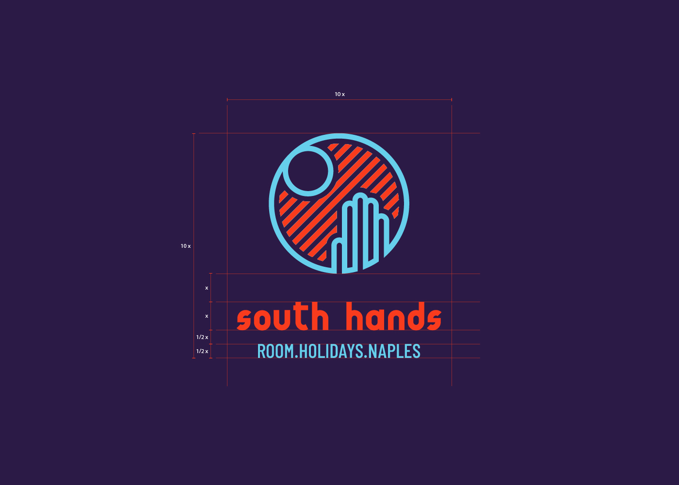logo designer logotype designer brand designer Logo Design poster south hands hotel inspire
