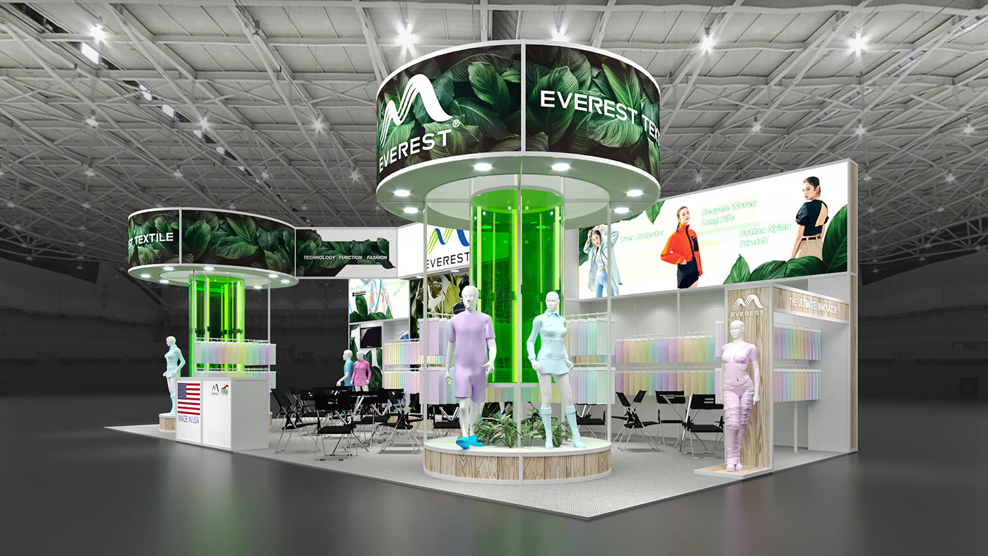 3D 3ds max corona Exhibition  Exhibition Design  exhibition stand