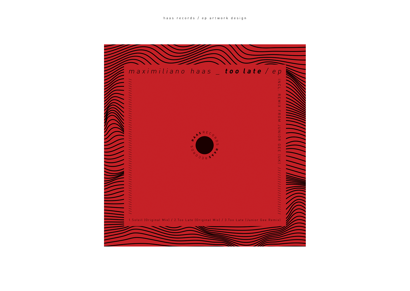 electronic music Logo Design geometric dark music artwork vinyl Minimalism ep