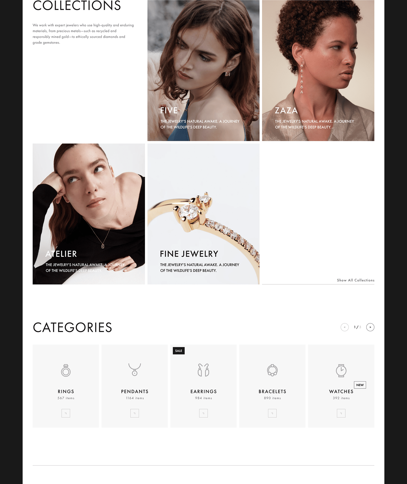 e-commerce Ecommerce jewelry mobile design shop store xddesign UI/UX jewelry store