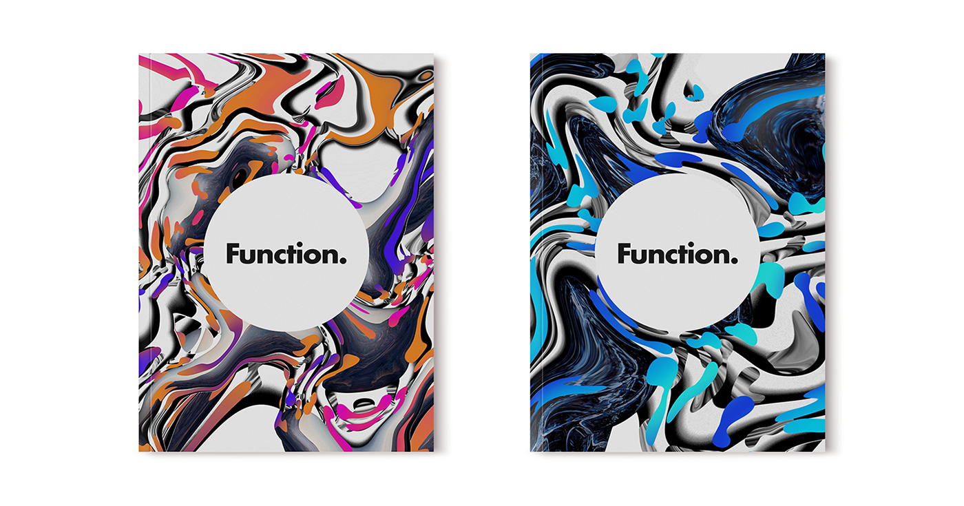 function design festival abstract digital Event art brand branding  identity