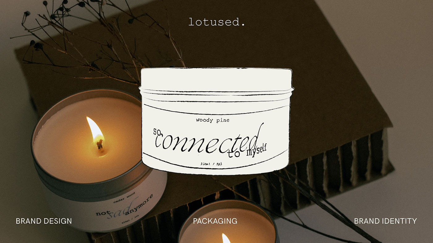 Brand Design candle packaging product design  packaging design Packaging brand identity visual identity graphic design  typography   branding 