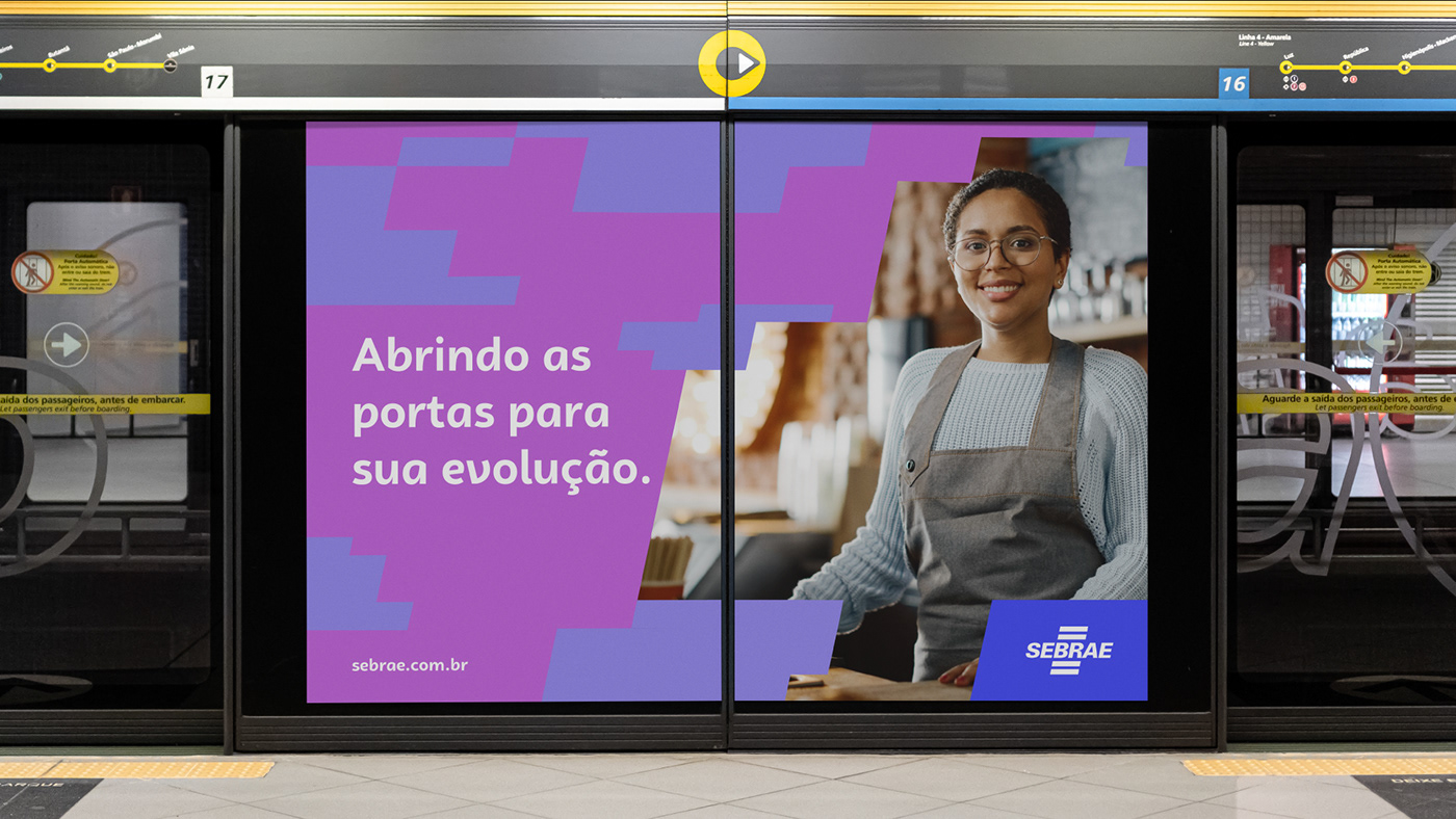 brand brand identity branding  Brasil design identidade visual marca sebrae visual identity graphic design 