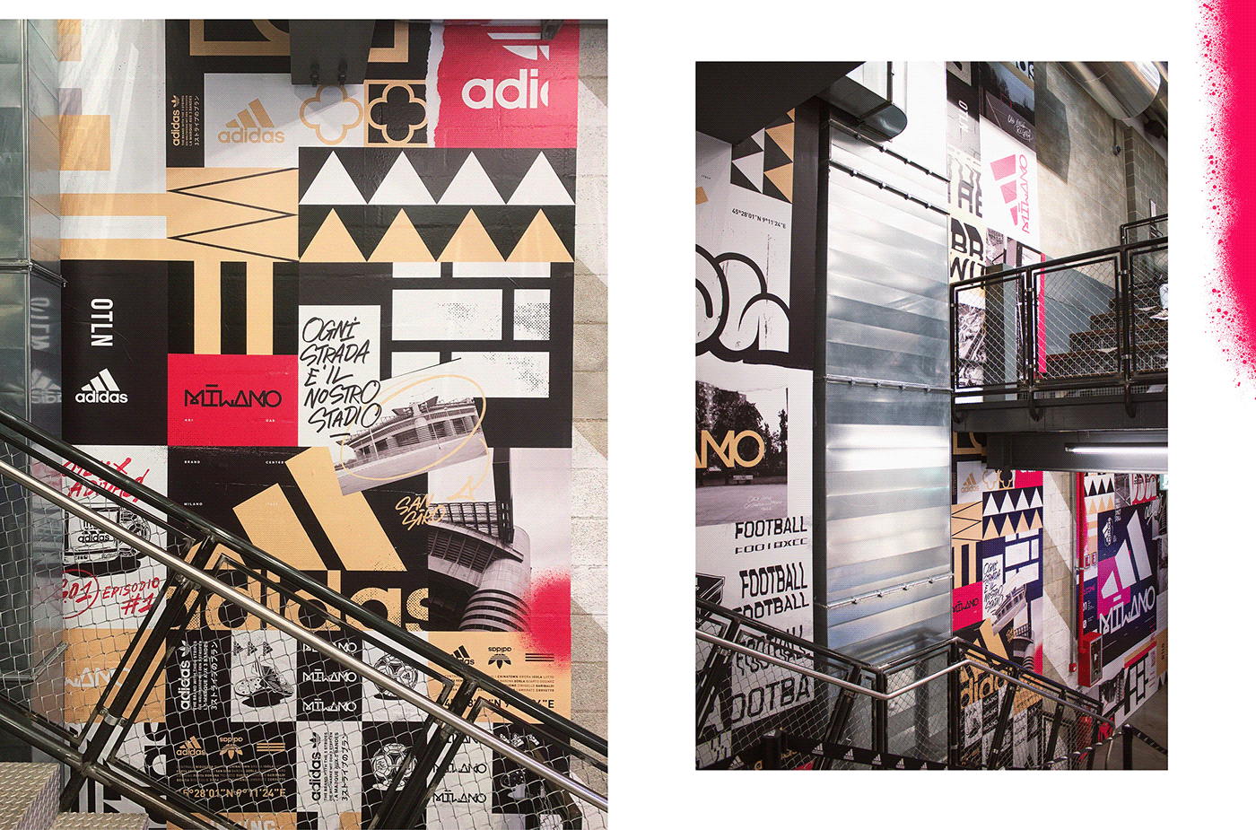 adidas Graffiti ILLUSTRATION  lettering logo poster Poster Design poster typography Retail design store design
