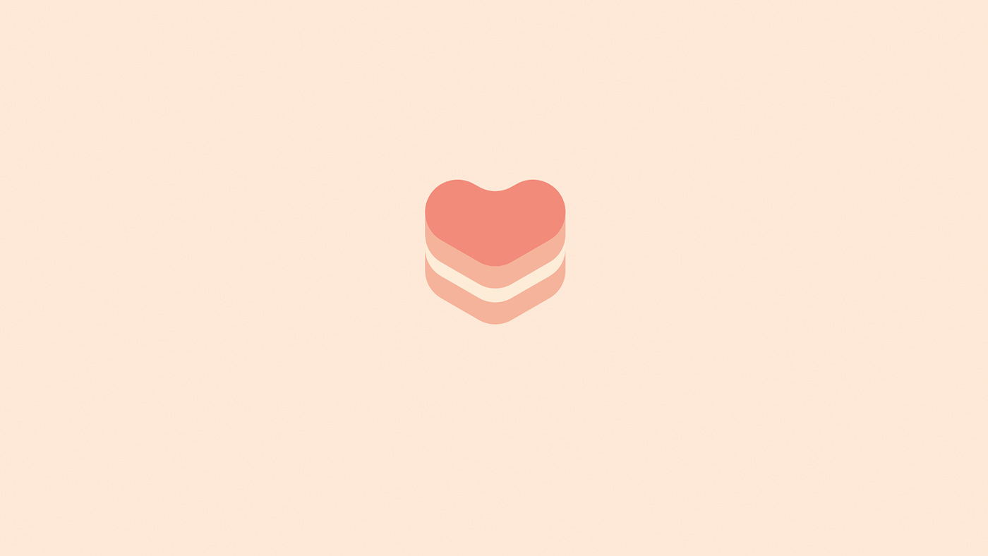 brand branding  creative design identity logo Love marca cake
