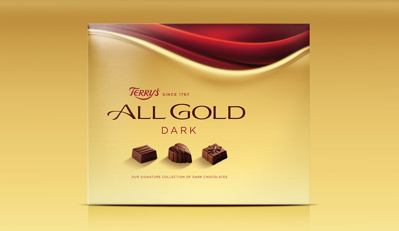 terry's All Gold gold chocolate Assortment Confectionery Packaging