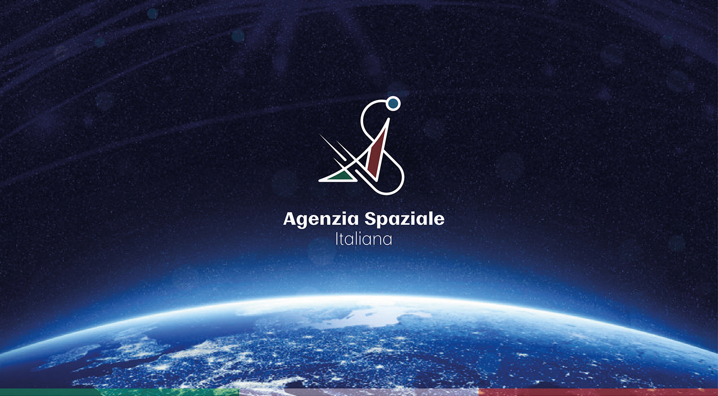 ASI agenzia spaziale space agency Space  brand identity planet italian italian space Agenzia Spaziale Italiana Logo Design
