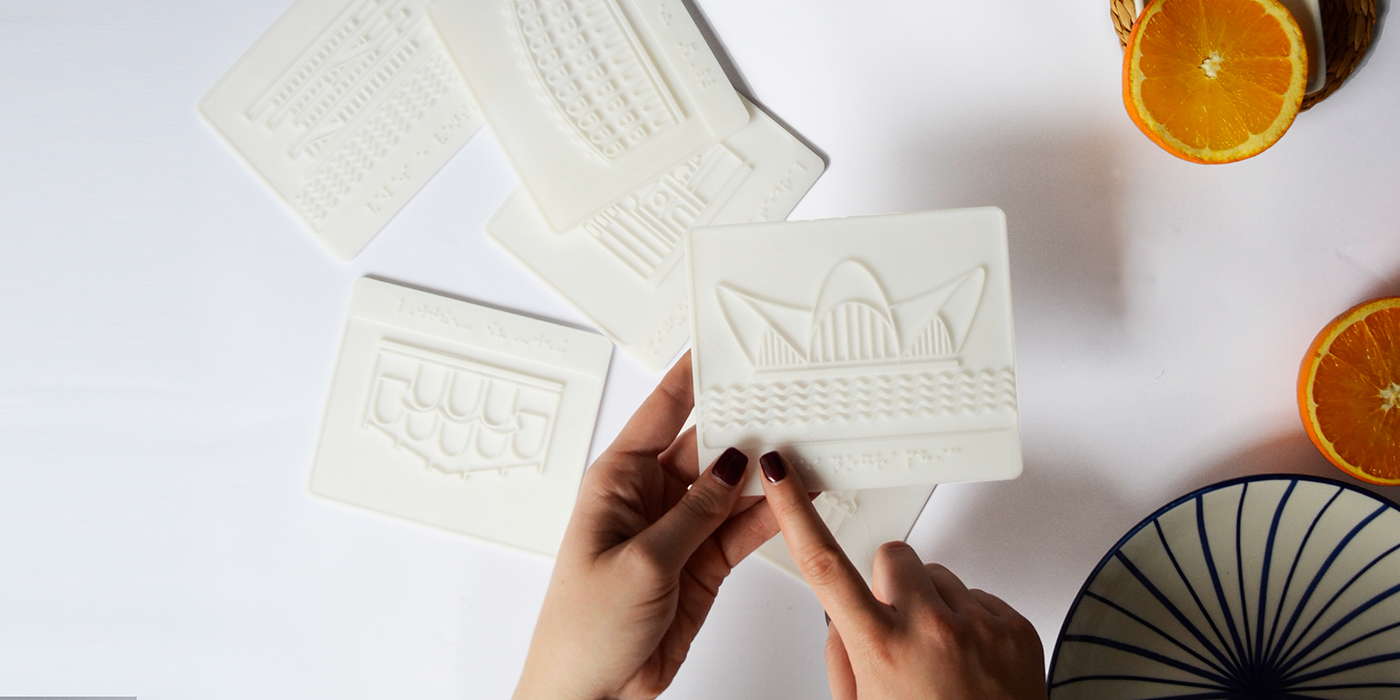 design graphic 3dprinting turisim postals industrial souvenir icons inclusividad diseñoparatodos