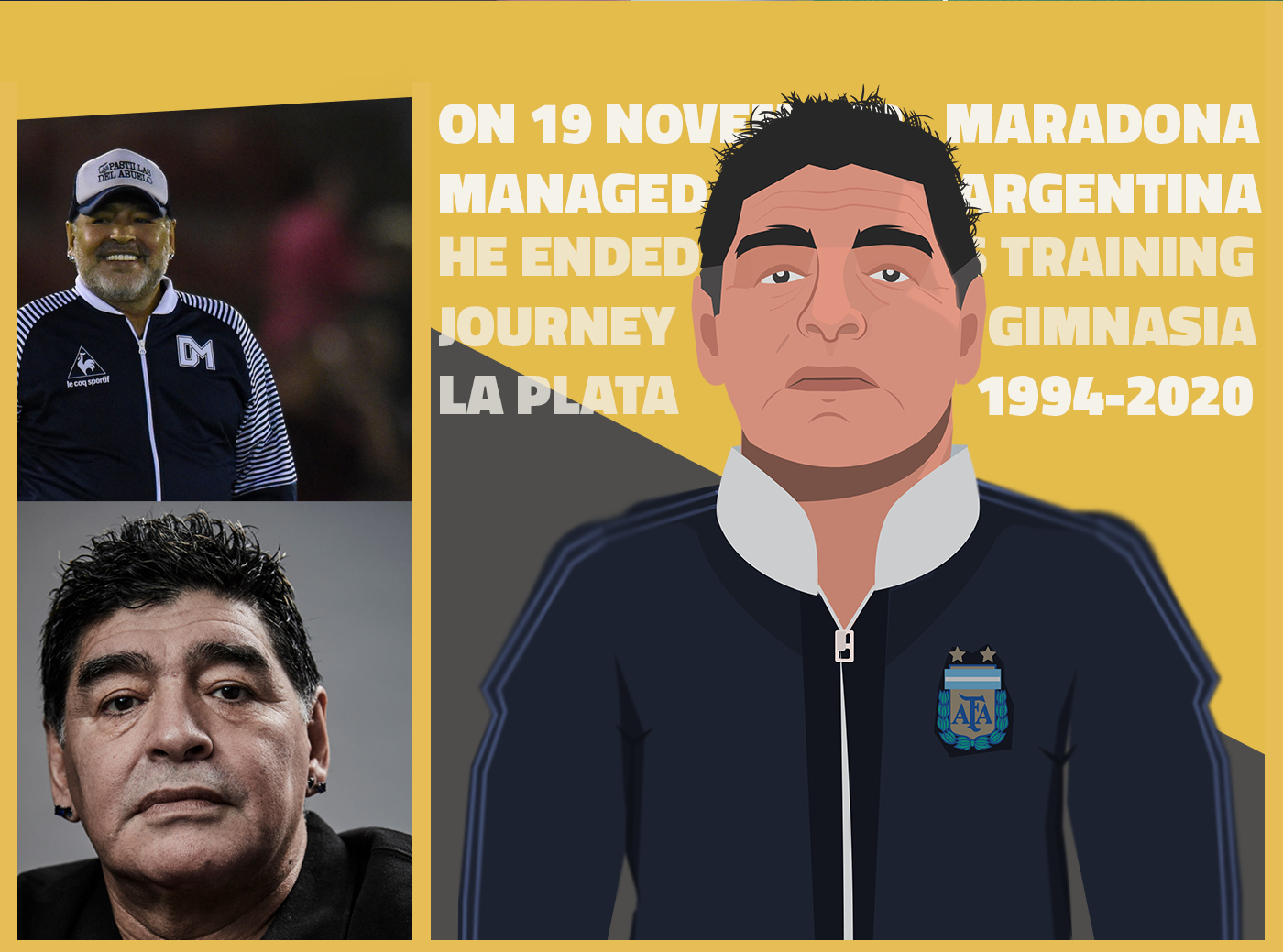 animation  argentina biography Character design  football maradona motion graphics  soccer Italy world cup