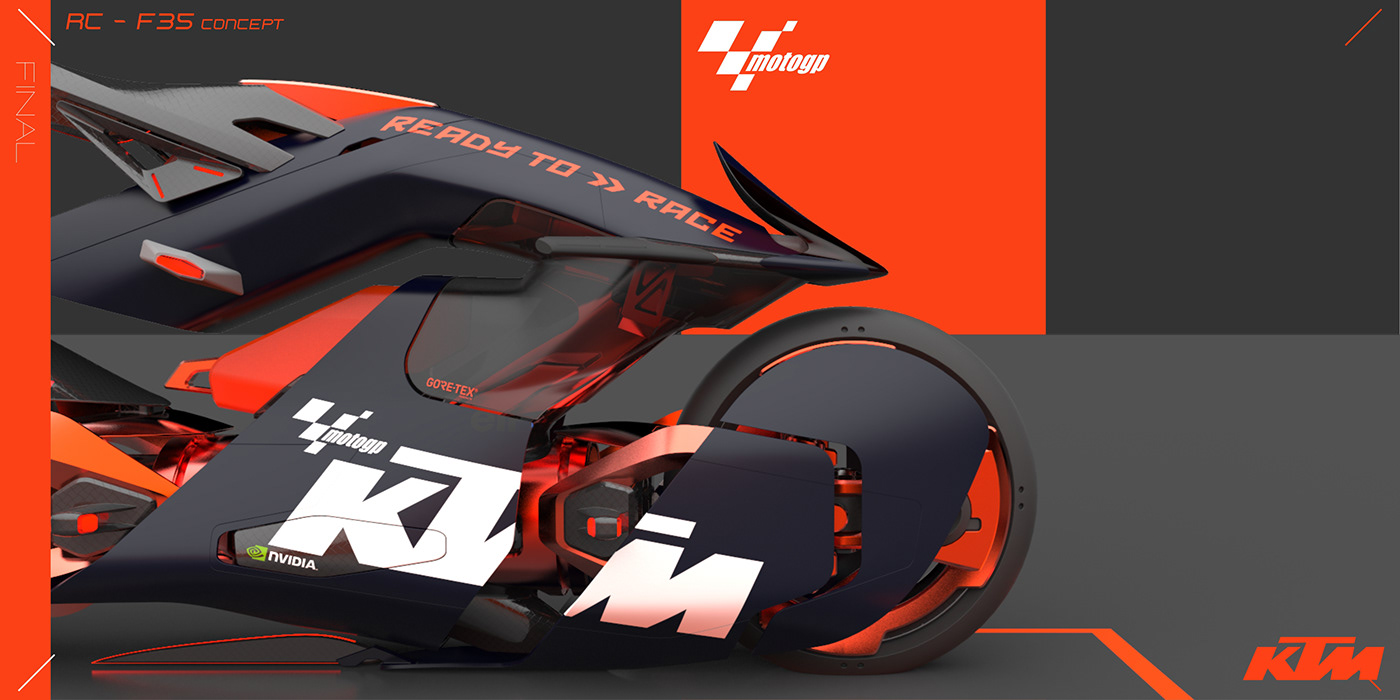 bike design car design design KTM Mobility Design modeling motogp motorcycle motorcycle design rendering