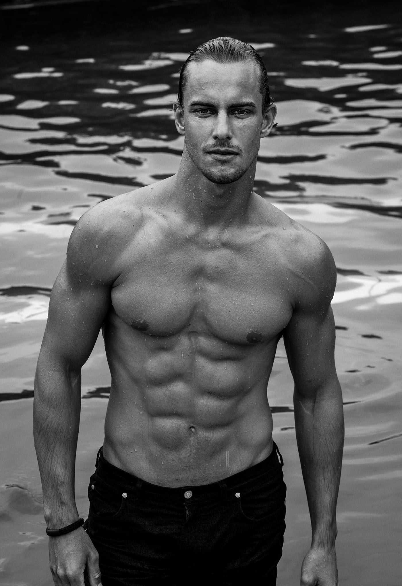 man men model sexy beauty male strong beach summer Love Smart body