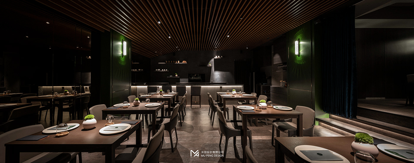 A'Design art bar commercial space Interior mu restaurant stroe  wine 店面設計