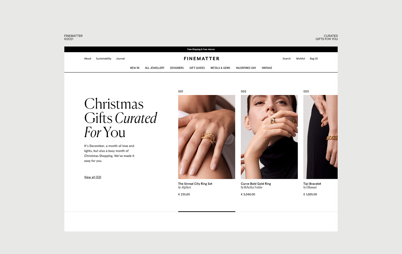 Jewellery Website branding  e-commerce Ecommerce editorial Fashion  jewelry shop store
