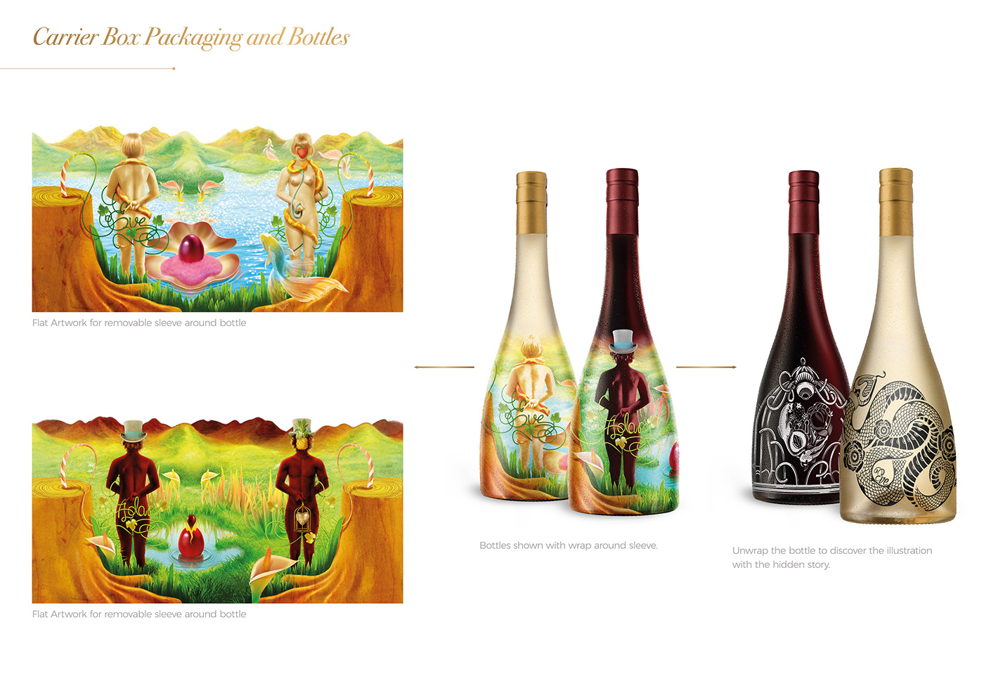 adam&eve   ILLUSTRATION  limited edition packaging