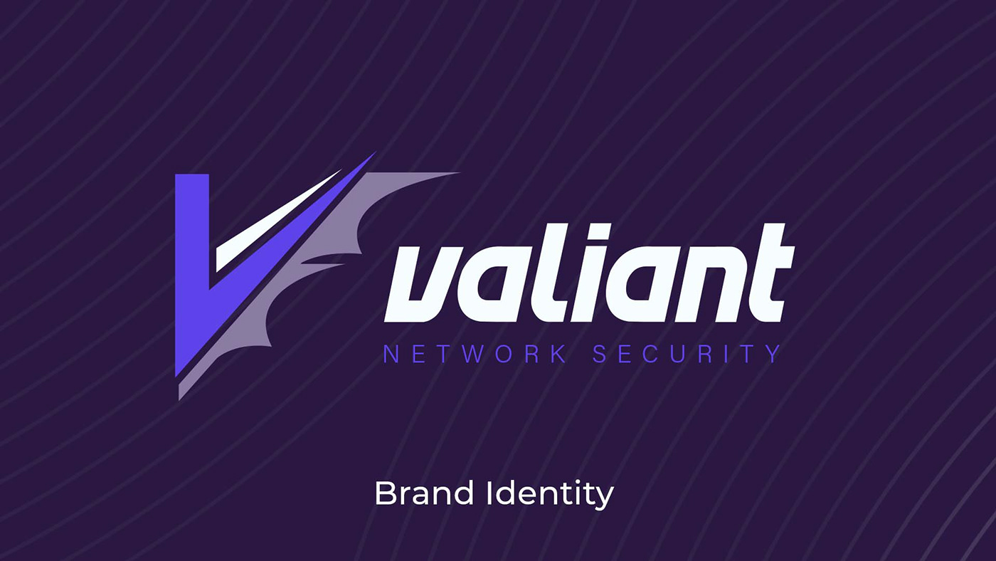 Branding design Technology identity cybersecurity brand identity
