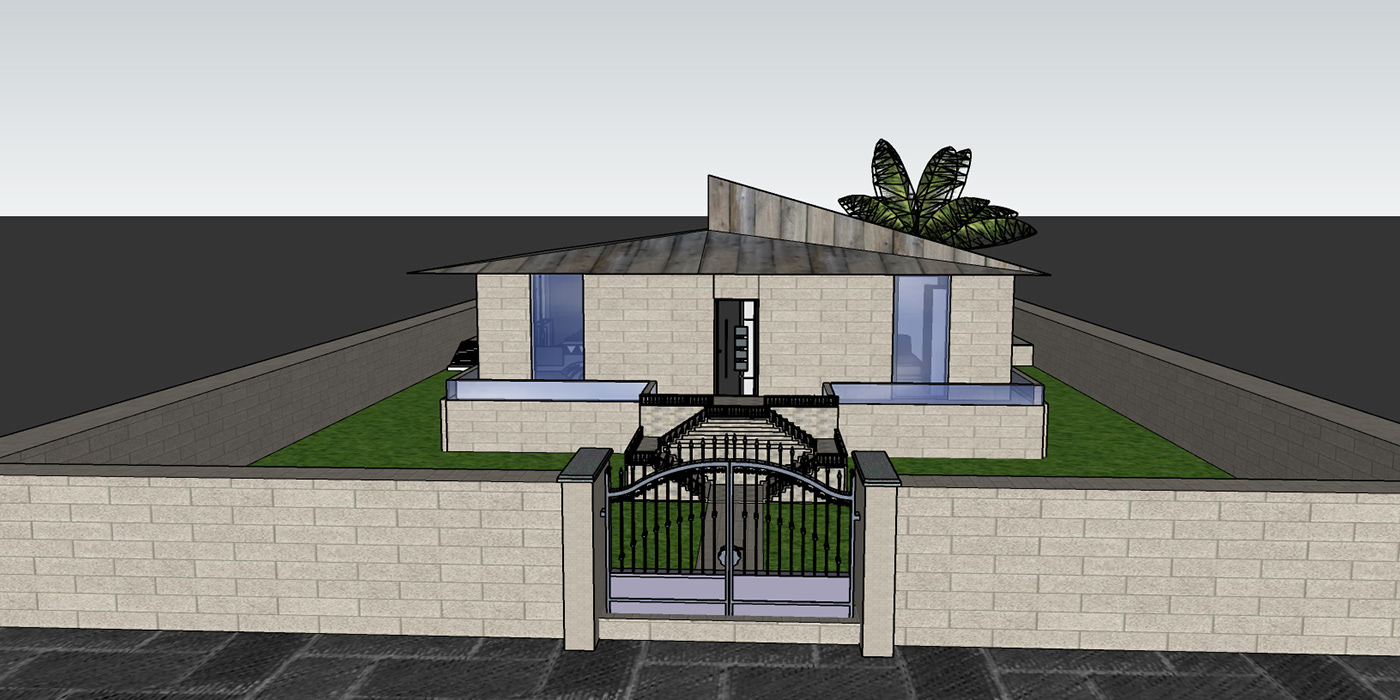 design Graphic Designer house architecture interior design  exterior 3D Render modern visualization