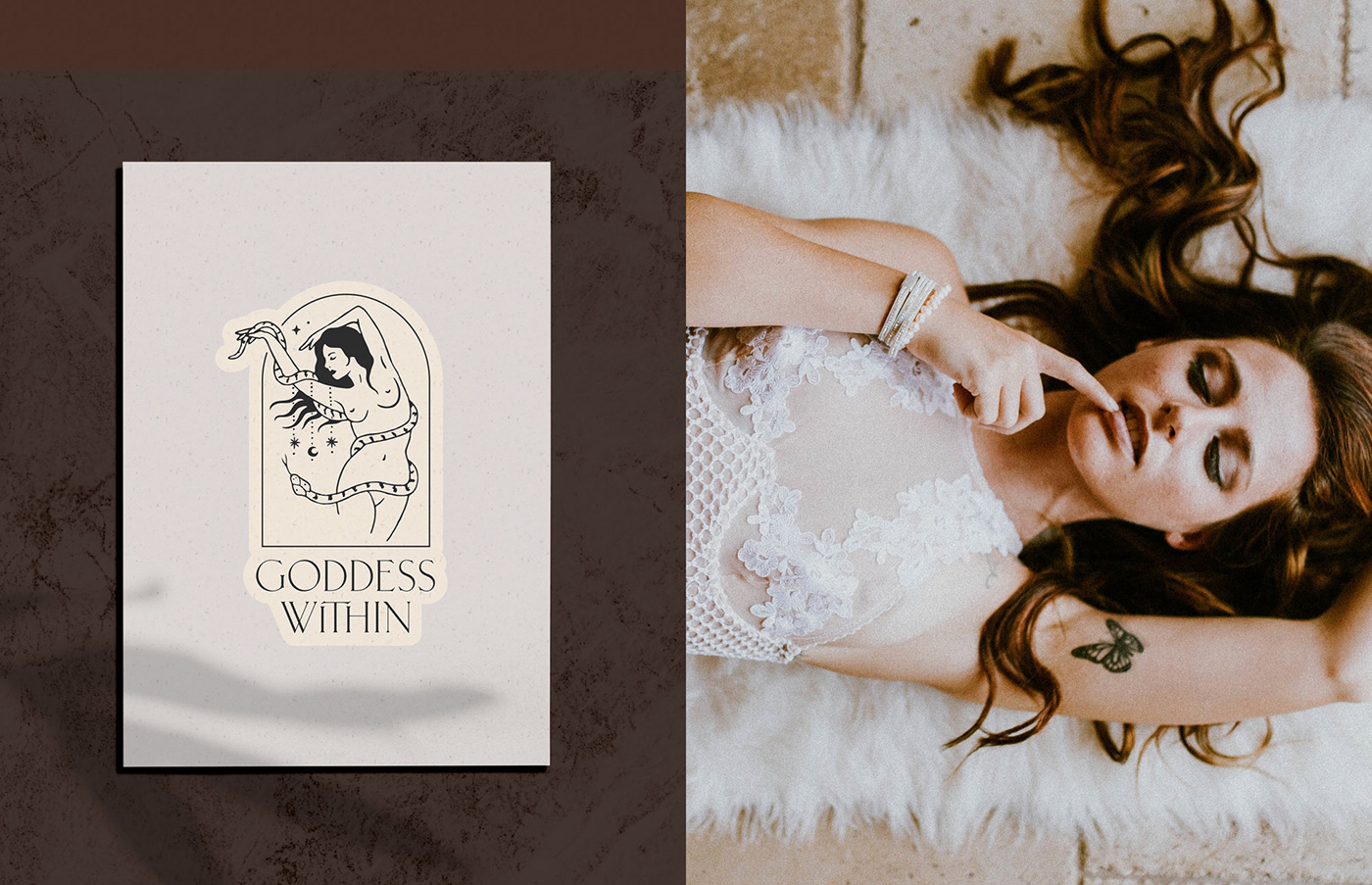 branding  ILLUSTRATION  goddess boudoir photographer squarespace Magic   feminine sensual