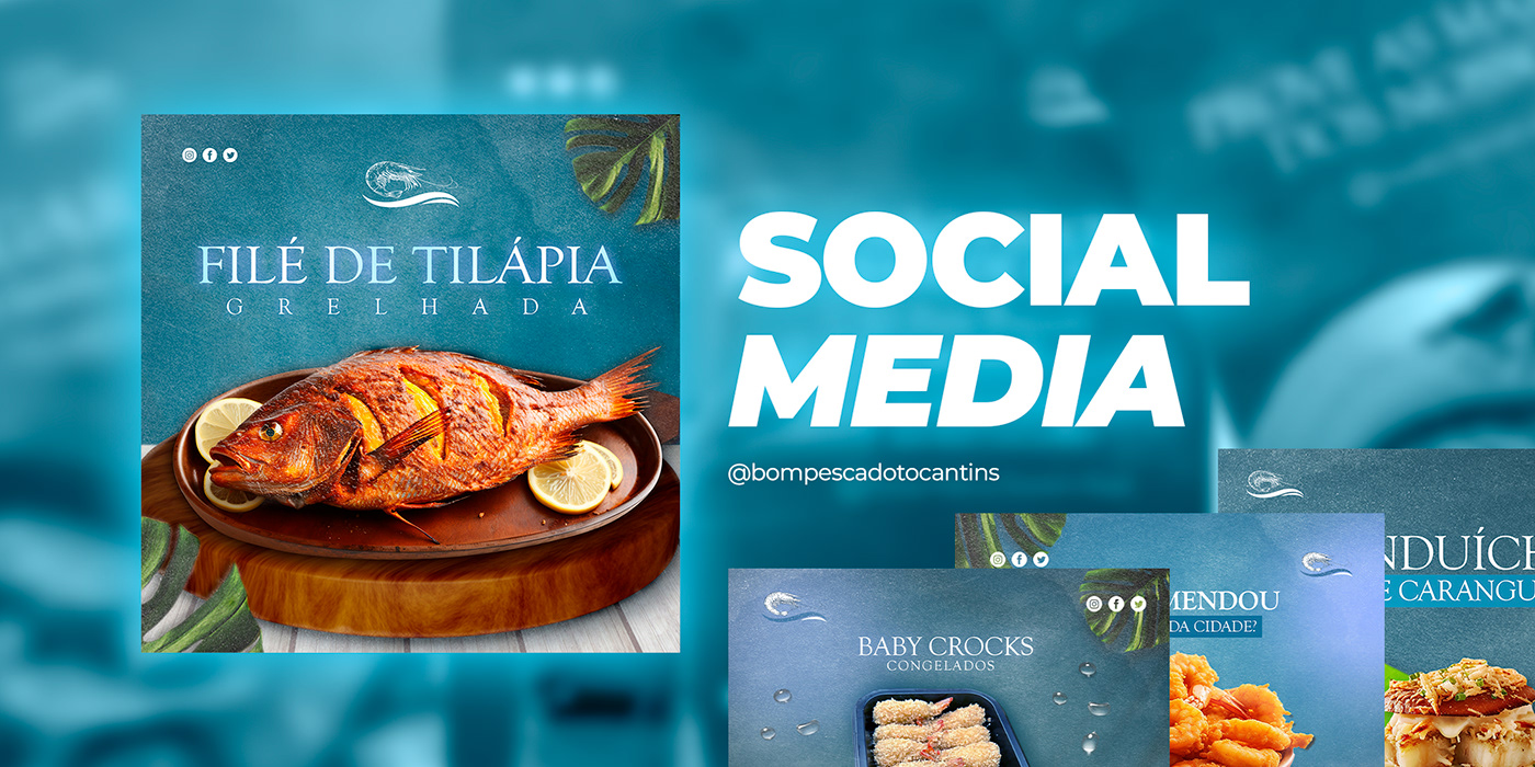 Socialmedia socialmediapost packaging design seafood