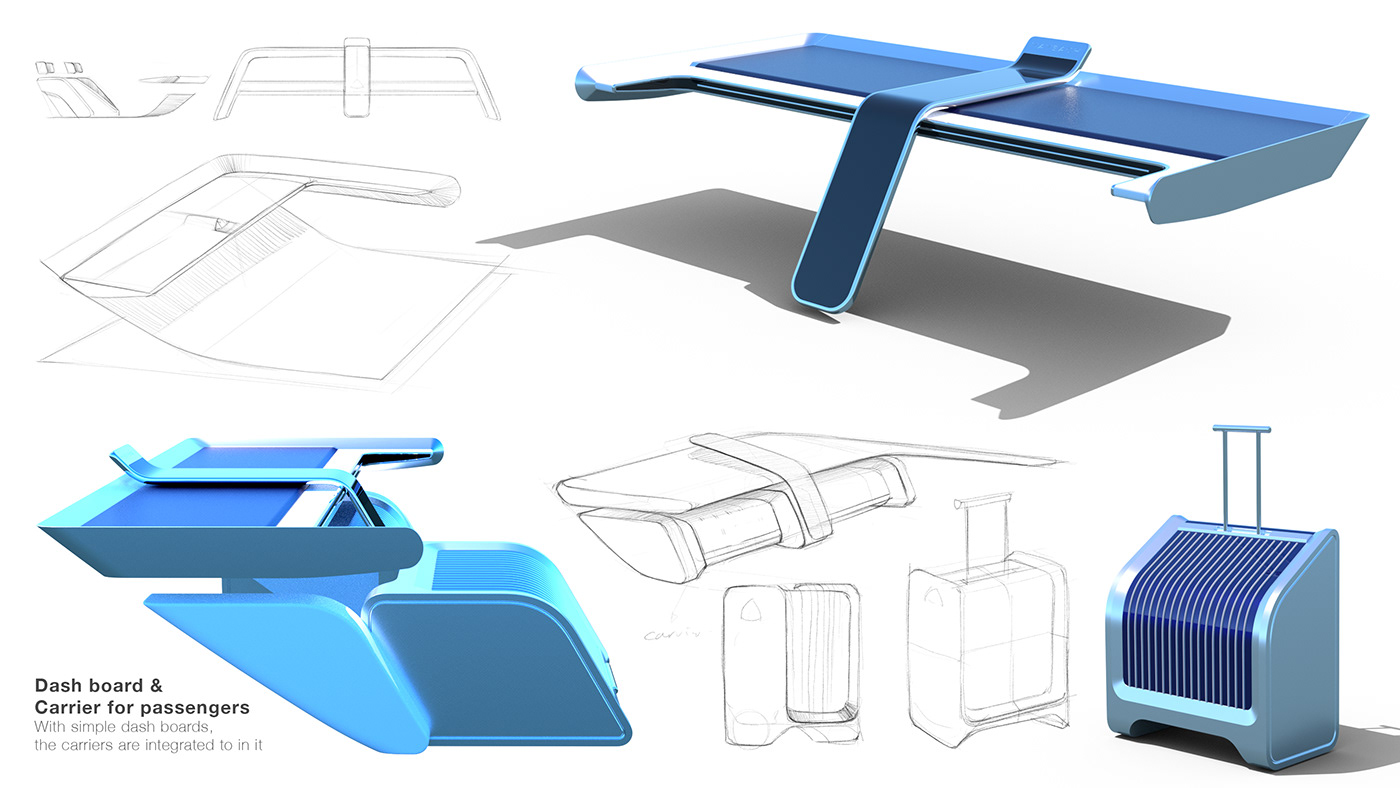 automotive   Autonomous cardesign concept future Maybach mercedes mercedes-benz Mobility Design zeppelin