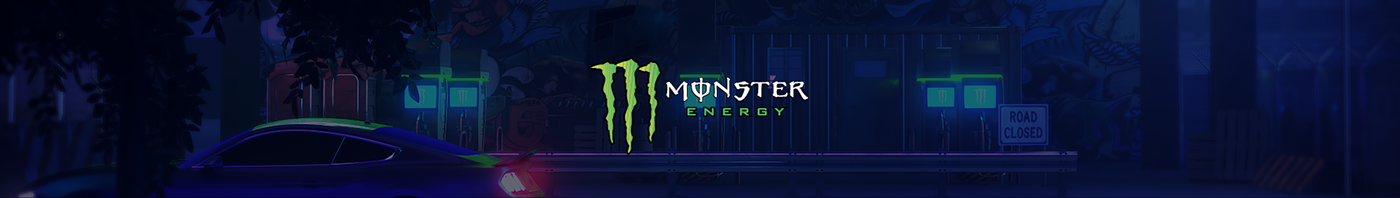 cinema 4d c4d octane monster monster energy after effects motiongraphics 3D car animation 