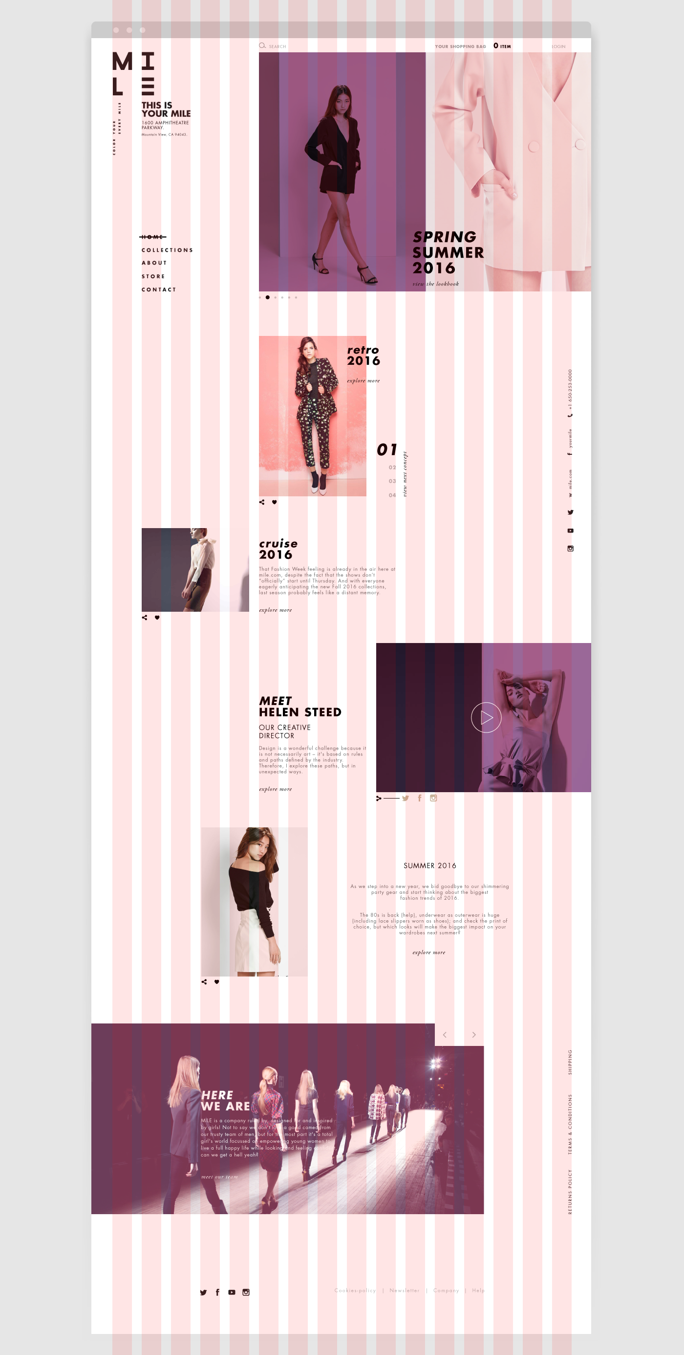 branding fashion website