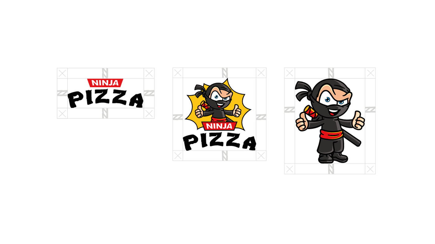 brand identity visual identity pizzeria Logo Design Pizza identity brand
