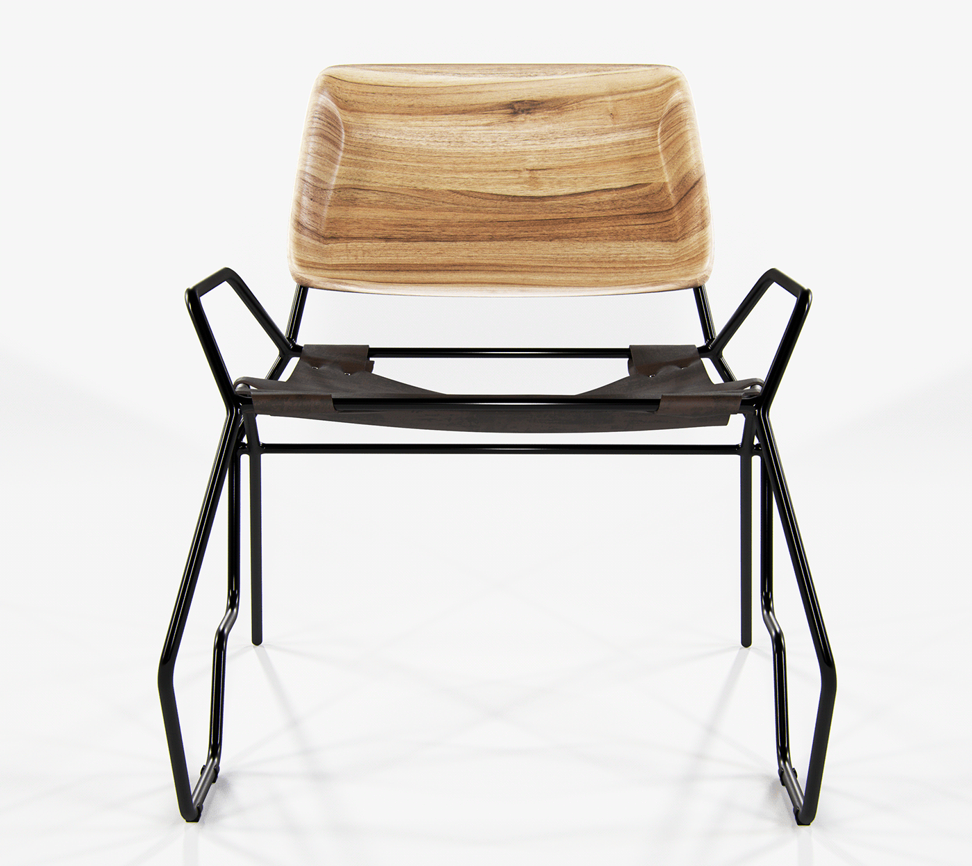 chair concept metal_frame
