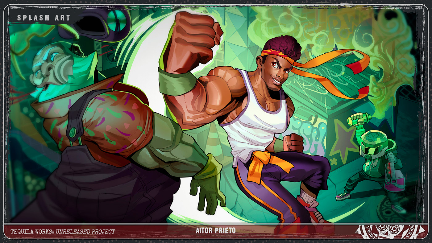 fight videogame concept art Character design  Digital Art  artwork digital illustration art video game Gaming
