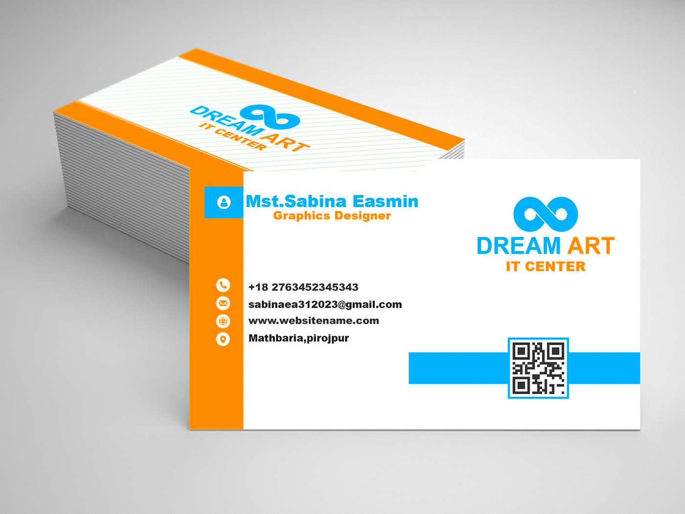 Amazing Business card design for your identity and your brand identity.