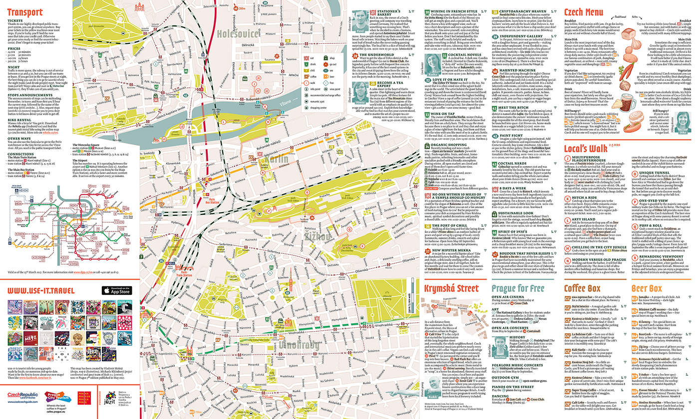 cartography map design prague Street Icon ILLUSTRATION 