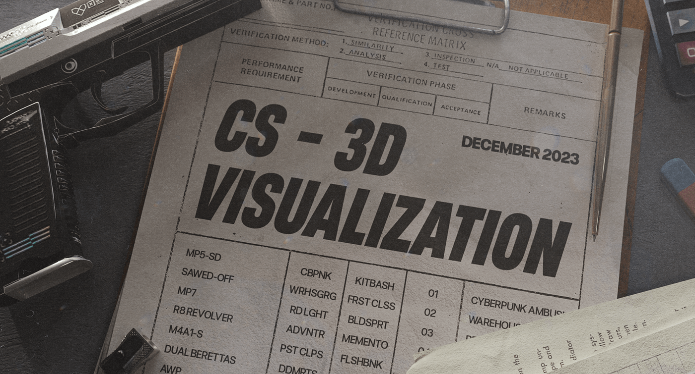 3D visualization Render cs2 esports scene 3d modeling blender Renders rendering