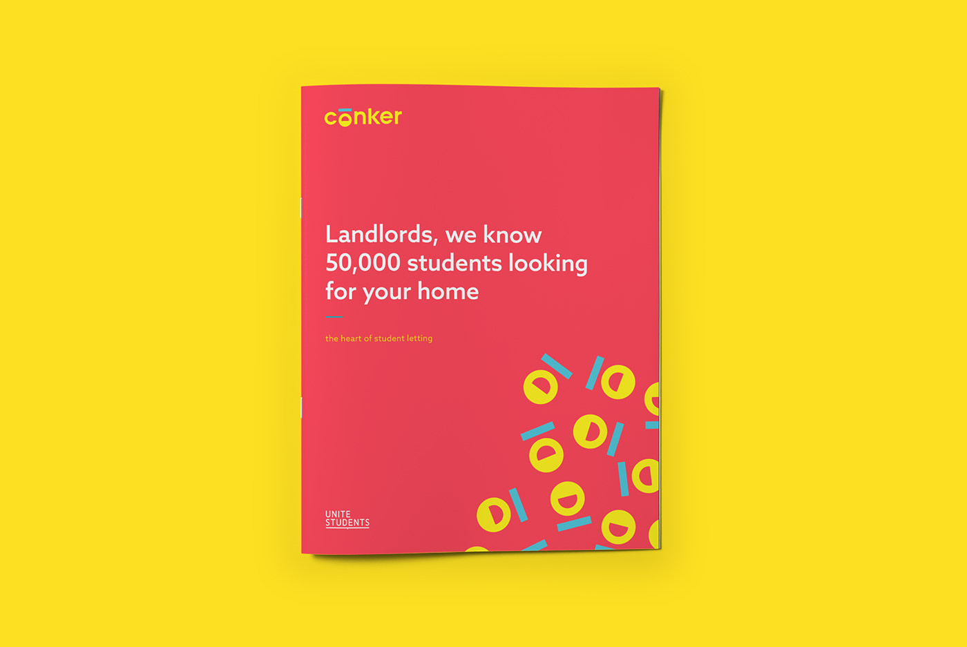 student Accommodation housing Colourful  vibrant geometric letting landlord identity University