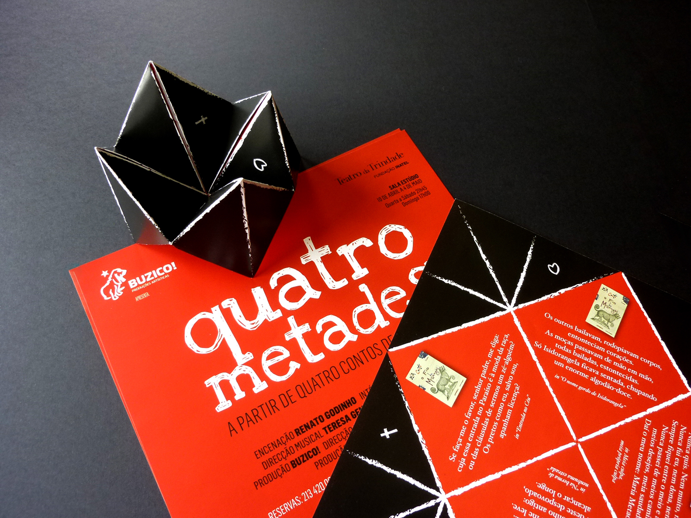 poster Theatre cultural origami 