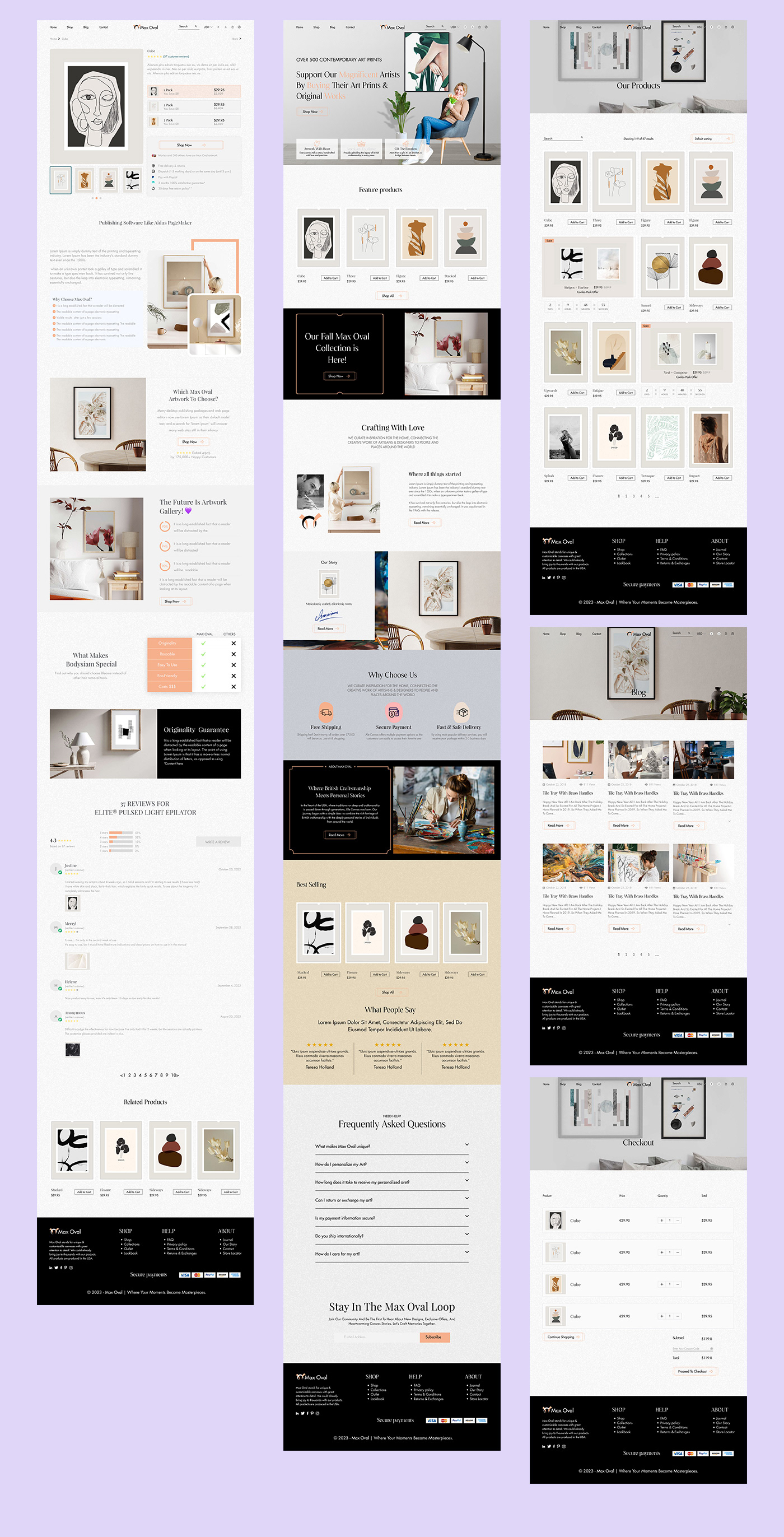 Shopify shopify store shopify store design Shopify website Shopify dropshipping store Ecommerce Figma shop Web Design 