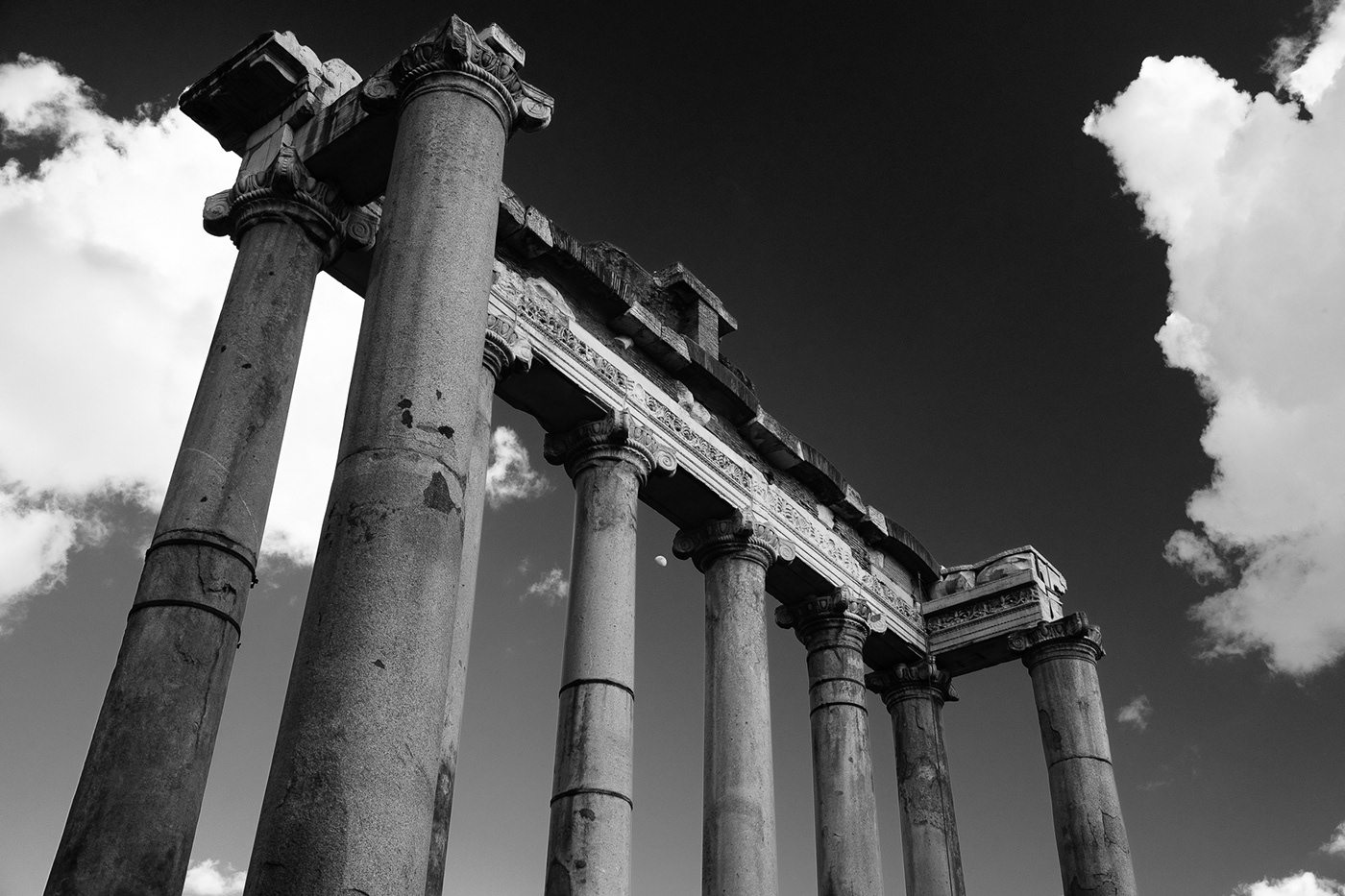 Säulenarchitektur der Antike