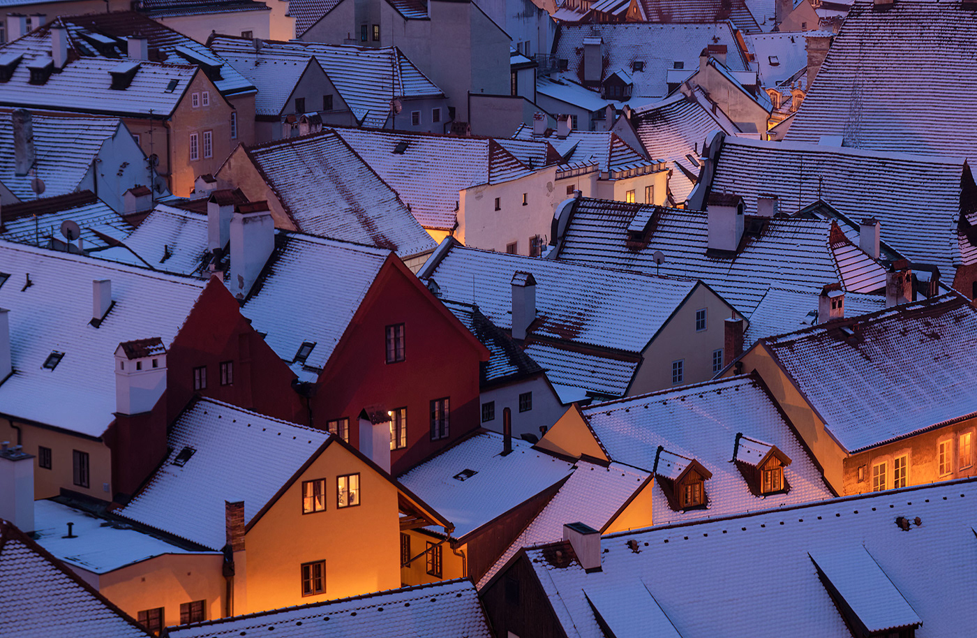 architecture cesky krumlov city cityscape Czech historical Landscape Travel winter