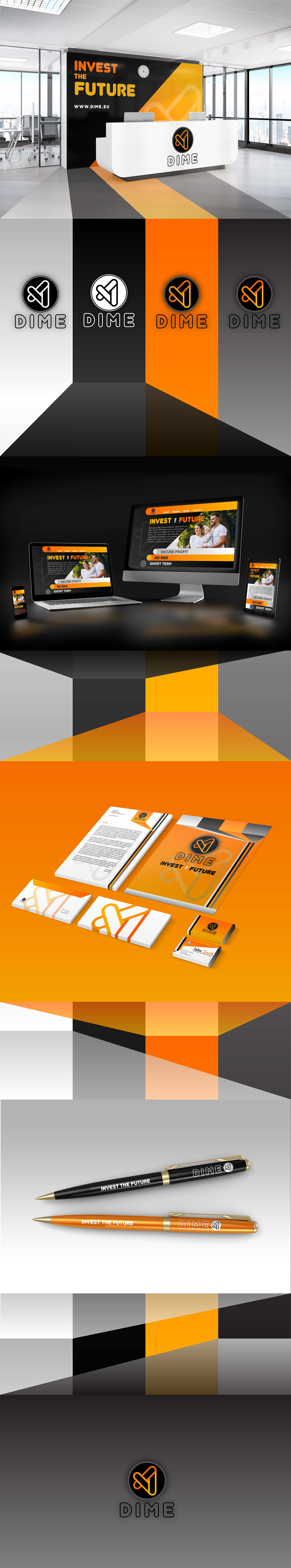 visual identification identification logo brand business card Stationery Web graphic design