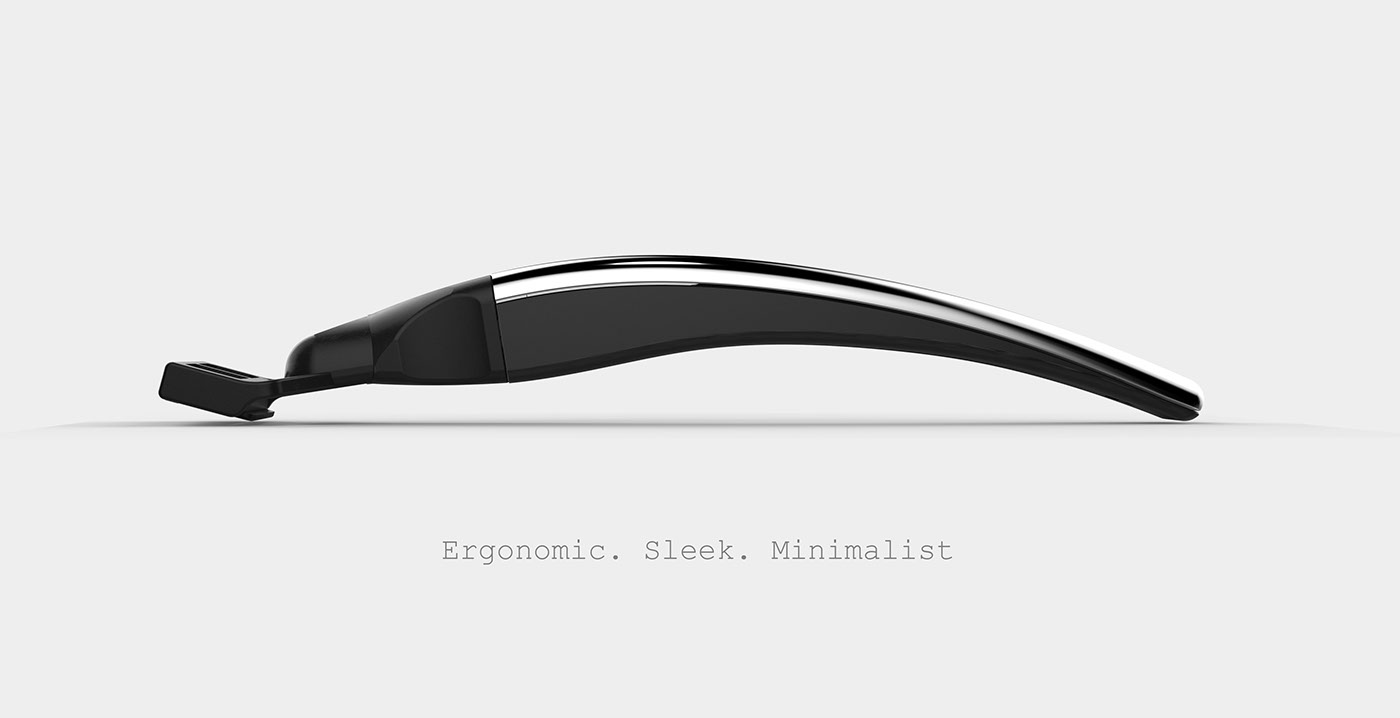 shaver ergonomic handle men's beard facial hair stylish sleek millenial cool