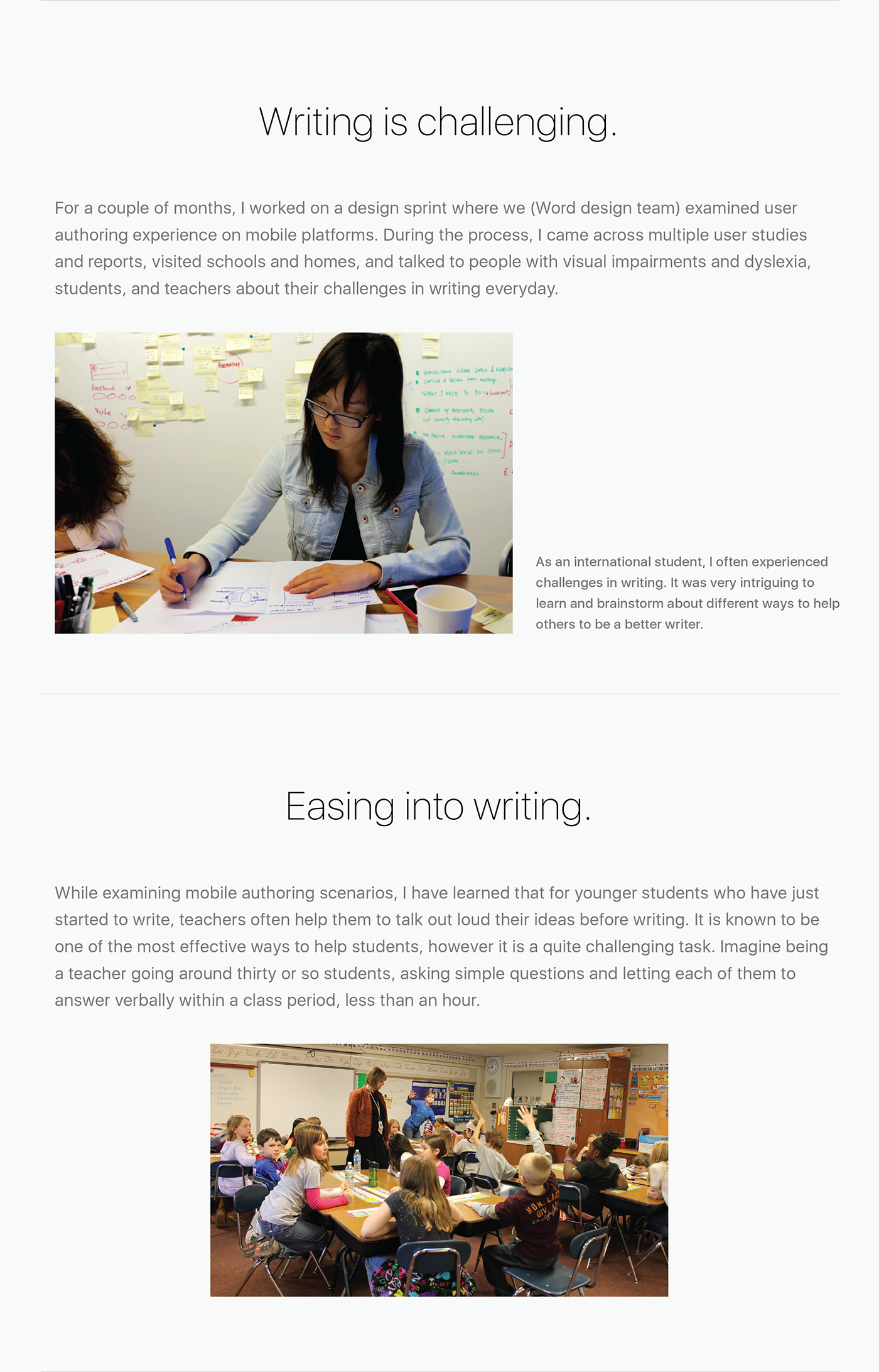 Education Creative App UI/UX story app