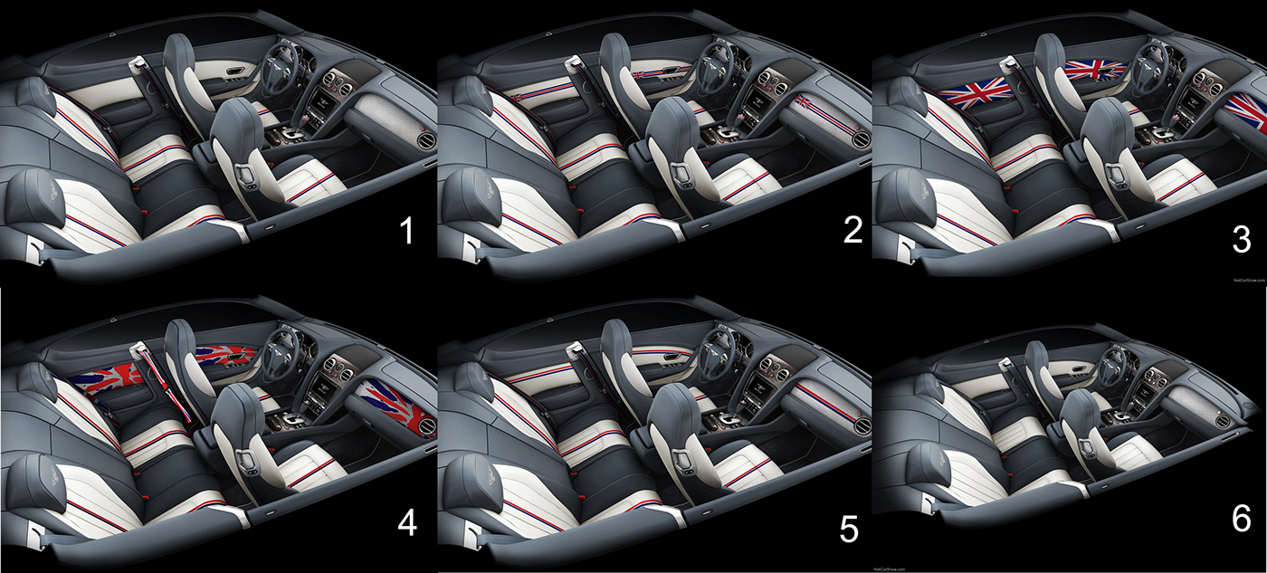 Bentley-Continental_GT_V8 seat Interior PRAJYOT KADAM union jack britain