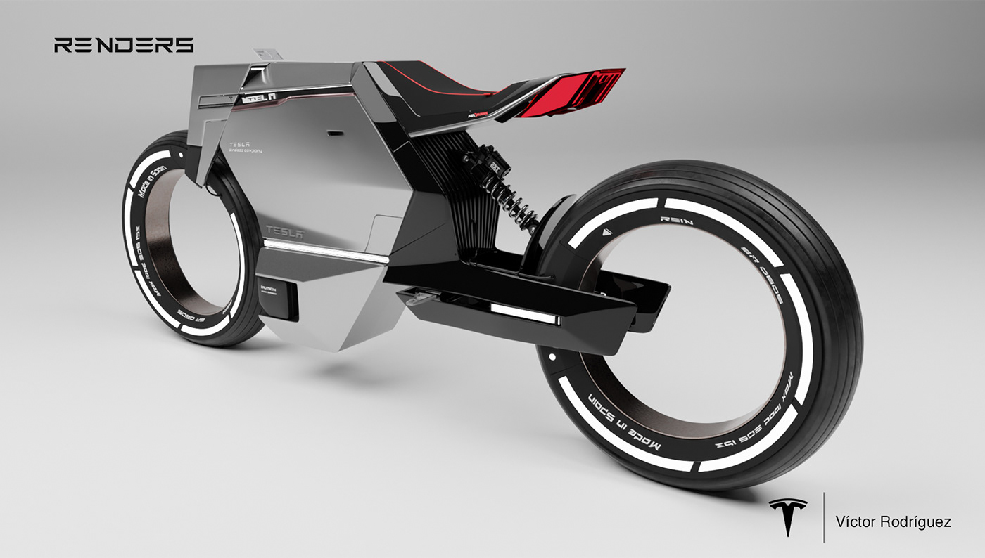 concept model motorcycle tesla tesla model m Transportation Design industrial design  sketch Automotive design concept car