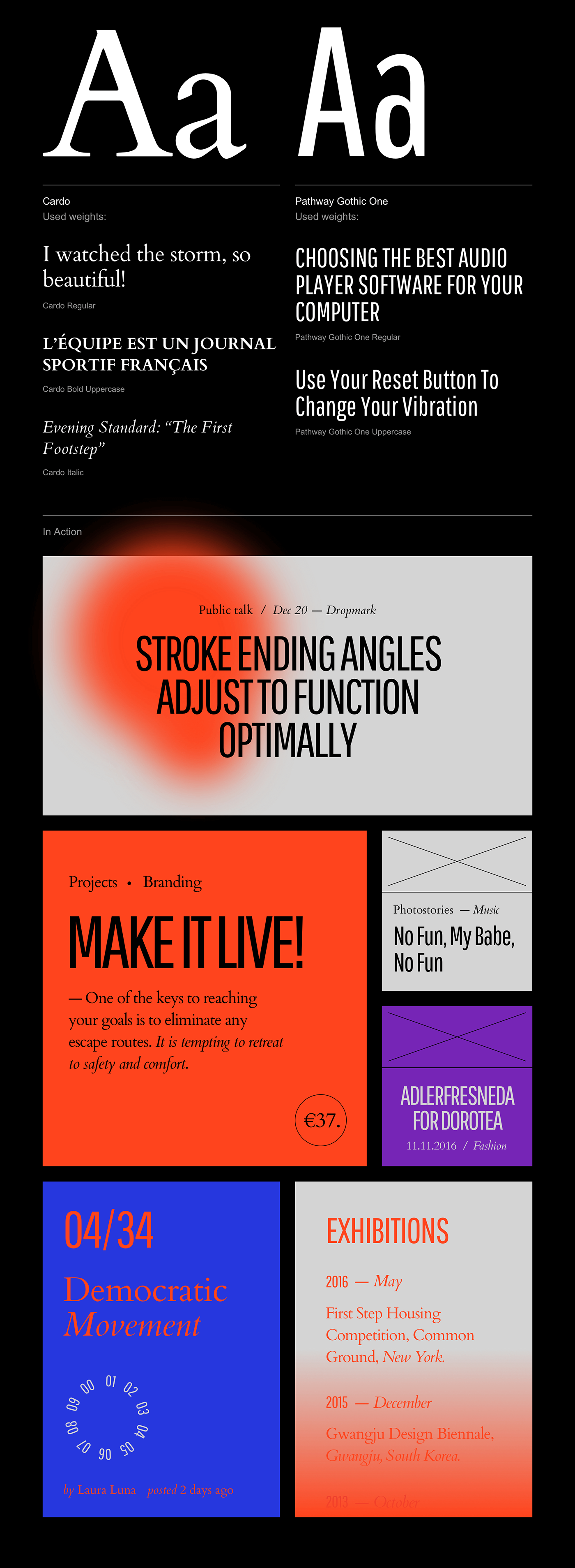 typography   font pairs font combinations Font Pairings google fonts quirky grotesque