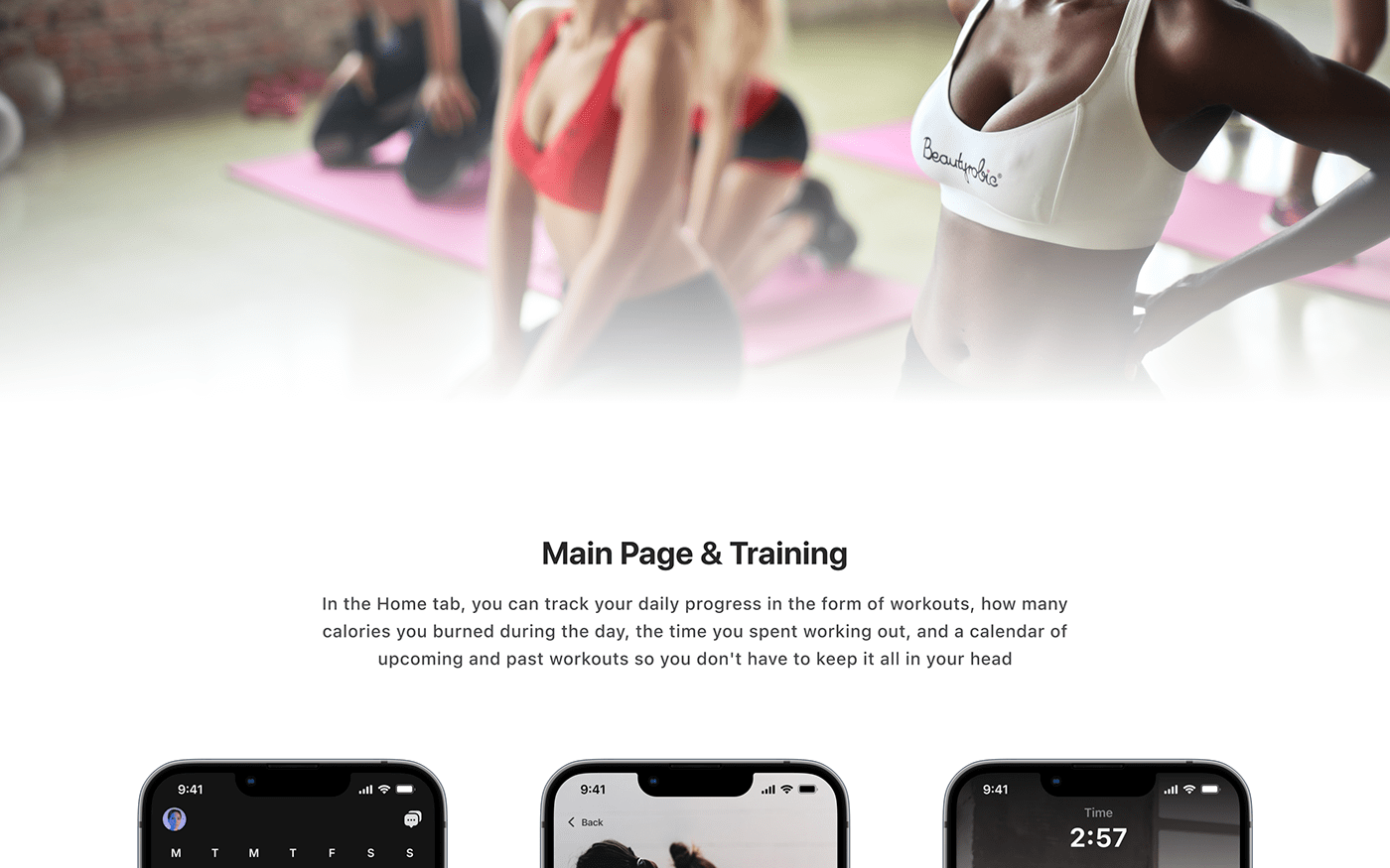 app fitness mobile mobile design sport tracker UI uiux ux
