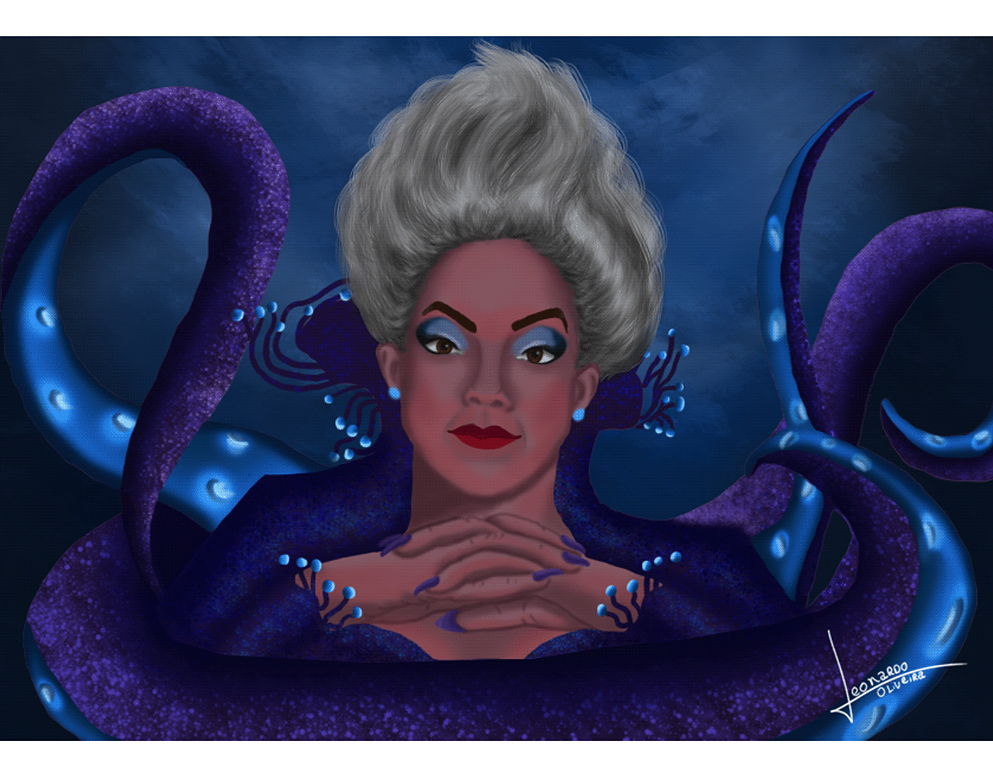 disney The Little Mermaid liveaction Ursula Adobe Photoshop Illustrator photoshop