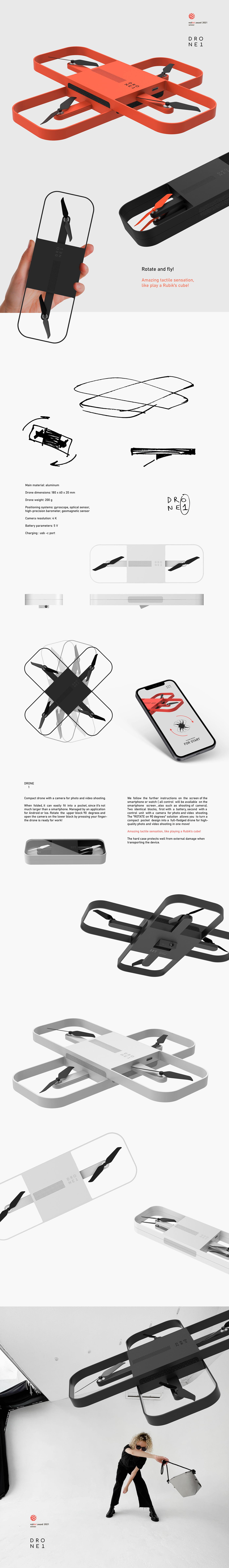 concept drone Gadget industrial design  mayaprodesign mobile Photography  portrait reddot reddot design award