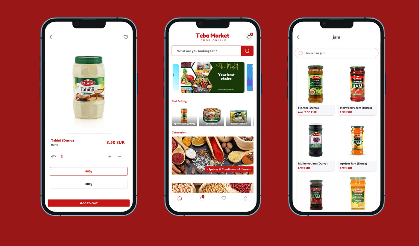 Grocery store Ecommerce flutter dart php firebase Mobile app android ios stripe