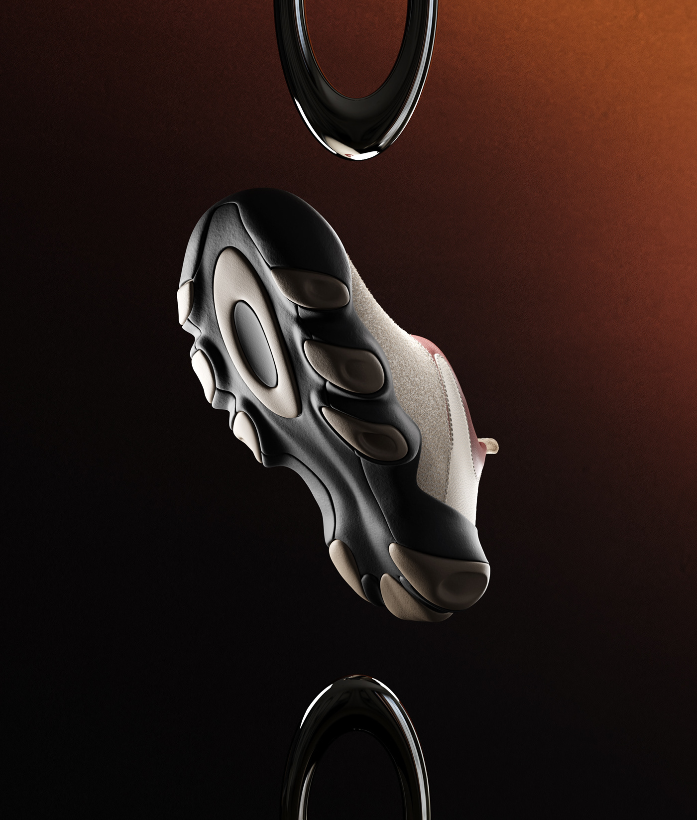footwear 3D Fashion  art direction  digital fashion oakley footwear design shoes design sneakers
