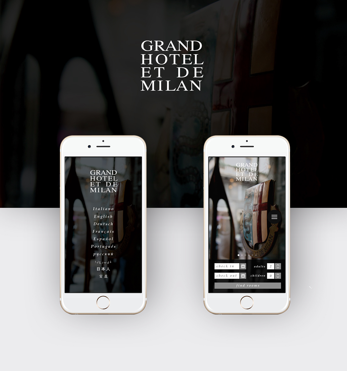 hotel Webdesign Responsive Mobile first mobile