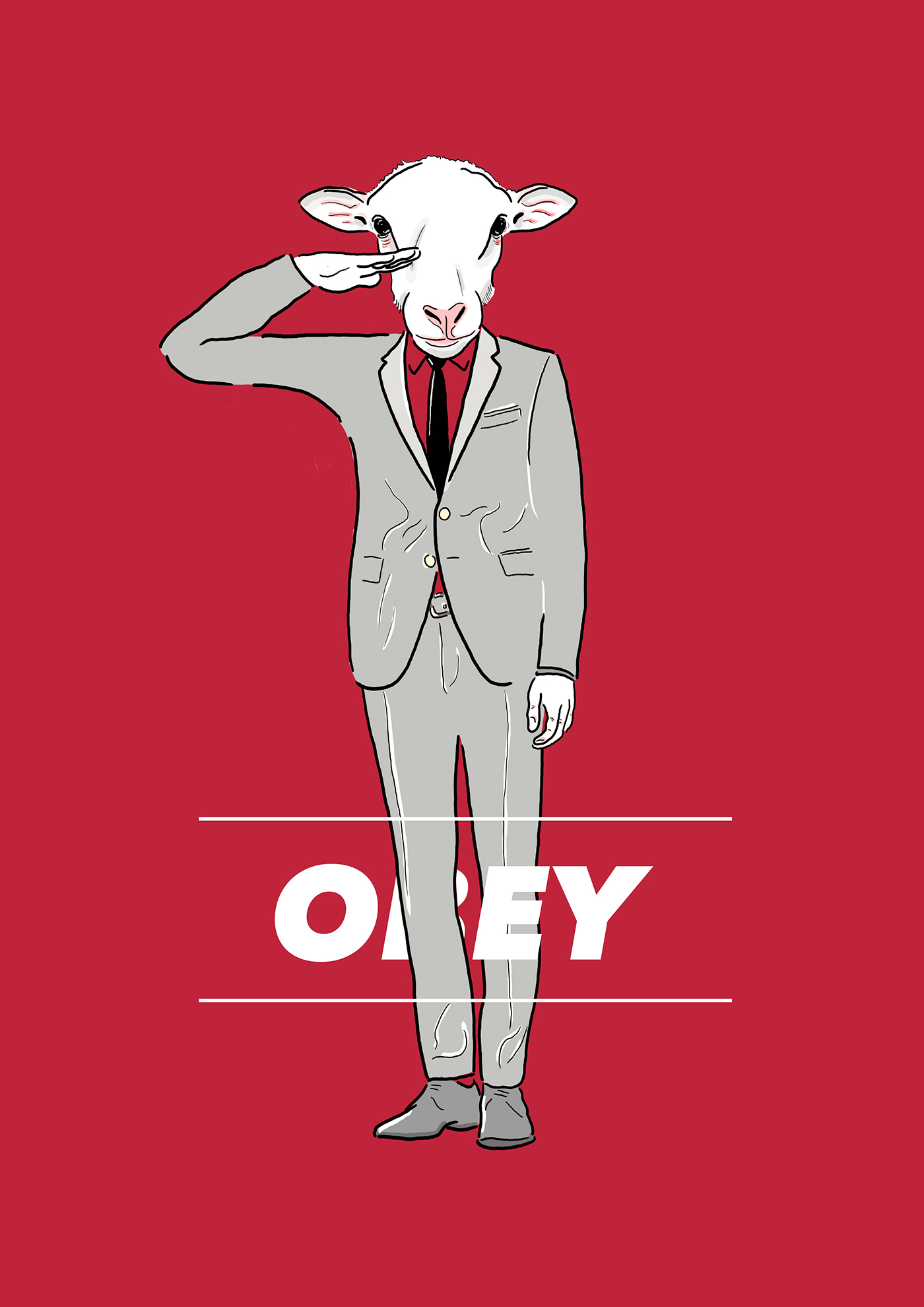 Sheeple Work  Reproduce society OBEY comsume money sheep