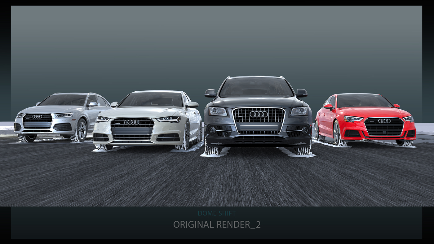 Audi CGI automotive  